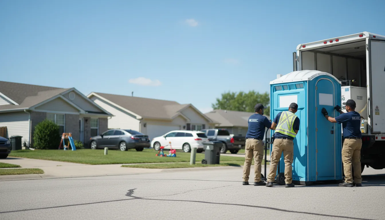 Standard Porta Potty Rentals in Mapleton, IL near me